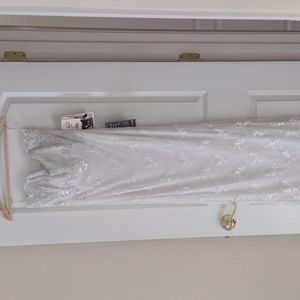 Vintage Jessica McClintock strapless dress